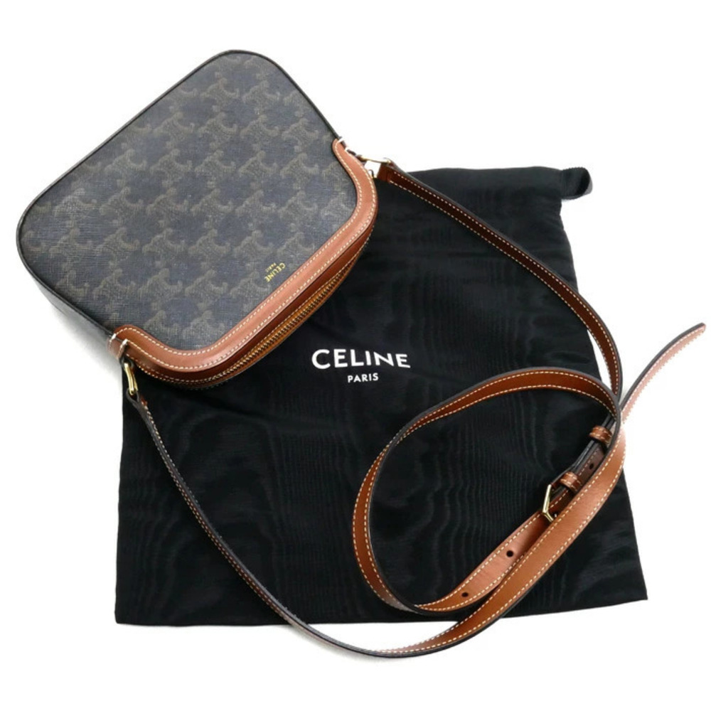 CELINE Camera Bag Shoulder Brown - Picture 8 of 8